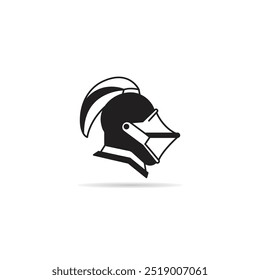 gladiador e soldado capacete ícone vetor