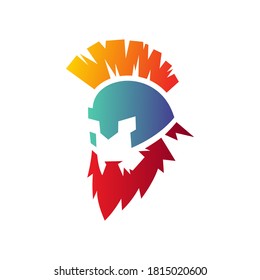 Gladiator für Logo-Design für den Sport