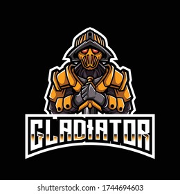 Gladiator Team Esport Logo-Vorlage