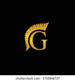 gladiator vector that formed letter G