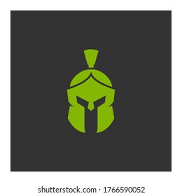 gladiator's helmet Icon. Vector illustration EPS 10.