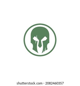 Gladiator,Spartan icon logo design vector template