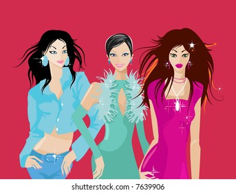 Glamor girls