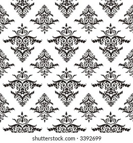 glamor retro pattern