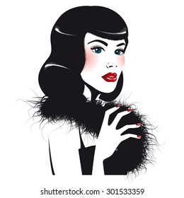 Glamorous Pin up