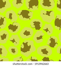 Glamour Animal Skin Fashion Pattern. Leopard Print Seamless Vector Design. Elegant Cheetah Jungle Seamless Leopard Print. Modern Fabric Texture, Wild Fur Repeat Pattern. Cheetah Textile Background.