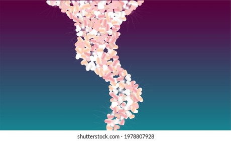 Glamour Background with Confetti of Glitter Particles. St. Valentine Day. Christmas pattern. Light Spots. Explosion of Confetti. Glitter Vector Illustration. Design for Advertisement.