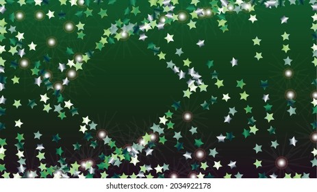 Fondo del glamur con confetti de partículas de brillo. Sparkle Luces Textura. Patrón de partido. Puntos de luz. Star Dust. Explosión de Confetti. Diseño para Volante.