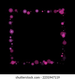 Glamour Background with Confetti of Glitter Particles. Sparkle Lights Texture. Anniversary pattern. Light Spots. Star Dust. Explosion of Confetti. Design for Card.