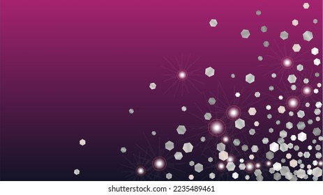 Fondo del glamur con confetti de partículas de brillo. Sparkle Luces Textura. Patrón de cumpleaños. Puntos de luz. Star Dust. Explosión de Confetti. Diseño para la invitación.