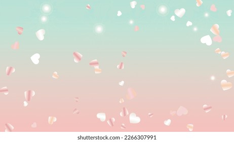 Glamour Background with Confetti of Glitter Particles. St. Valentine Day. Celebration pattern. Light Spots. Explosion of Confetti. Glitter Vector Illustration. Design for Cover.
