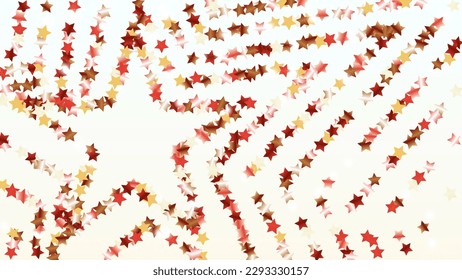 Glamour Background with Confetti of Glitter Particles. Sparkle Lights Texture. Christmas pattern. Light Spots. Star Dust. Explosion of Confetti. Design for Advertisement.