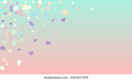 Glamour Background with Confetti of Glitter Particles. St. Valentine Day. Disco pattern. Light Spots. Explosion of Confetti. Glitter Vector Illustration. Design for Template.