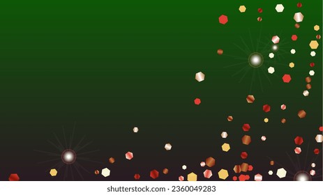 Glamour Background with Confetti of Glitter Particles. Sparkle Lights Texture. Holiday pattern. Light Spots. Star Dust. Explosion of Confetti. Design for Invitation.