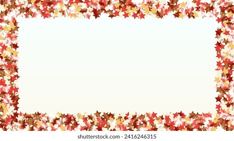 Glamour Hintergrund mit Confetti von Glitter Particles. Frische Lichter Textur. Urlaubsmuster. Lichtpunkte. Sternstaub. Explosion von Confetti. Design für Cover.