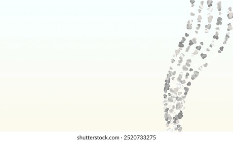 Glamour Background with Confetti of Glitter Particles. St. Valentine Day. Celebration pattern. Light Spots. Explosion of Confetti. Glitter Vector Illustration. Design for Magazine.