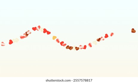 Glamour Background with Confetti of Glitter Particles. St. Valentine Day. Holiday pattern. Light Spots. Explosion of Confetti. Glitter Vector Illustration. Design for Advertisement.