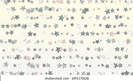 Glamour Background with Confetti of Glitter Star Particles. Sparkle Lights Texture. New Year pattern. Light Spots. Star Dust. Christmass Design. Explosion of Confetti. Design for Sale.