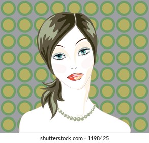 Glamour Girl Stock Vector (Royalty Free) 1198425 | Shutterstock