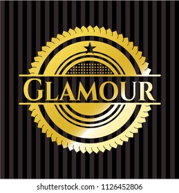 Glamour gold badge