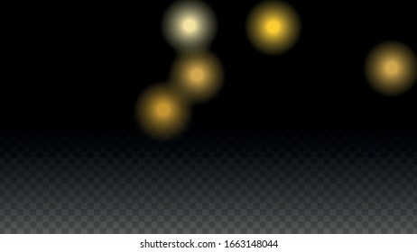 Glamour Light Spots Konfetti Design für Banner, Poster, Vorlage, Karte, Web, Werbung, Party oder Disco Print. Heller Flicker Hintergrund mit Disco Light Design. 