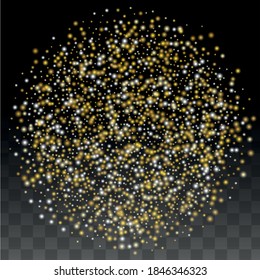Glamour Light Spots Confetti Design para Banner, Afiche, Plantilla, Tarjeta, Web, Publicidad, Fiesta o Disco Print. Resumen de fondo parpadeo con un diseño de luces de partido. 