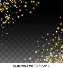 Glamour Light Spots Confetti Design para Banner, Afiche, Plantilla, Tarjeta, Web, Publicidad, Fiesta o Disco Print. Resumen de fondo parpadeo con un diseño de luces de partido. 