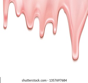 Glamour lipstick ads, 3d illustration lipstick with liquid texture splash over the background