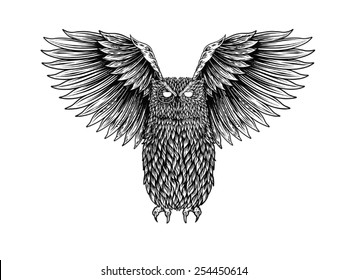 GLAMOUR OWL WING
