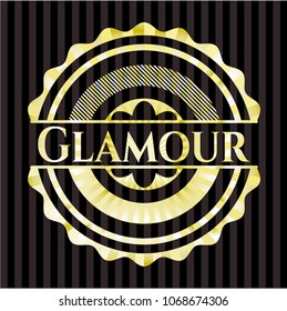 Glamour shiny emblem