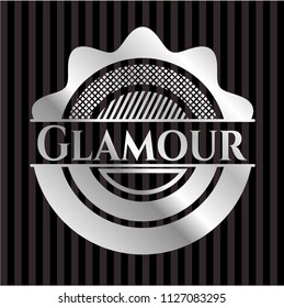 Glamour silver emblem