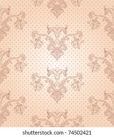 Glamour vector vintage pattern