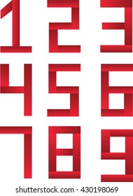 glamourise numbers vector