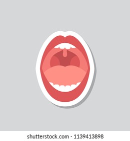 glands sticker icon