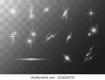 mirar en un fondo transparente