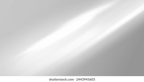 Glare from the sun's rays on the wall. Blurred shadows from leaves and plants in the room. Soft overlay of natural light. Abstract background for product presentation.Natural light layout.