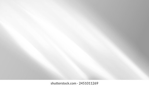 Glare from the sun's rays on the wall. Blurred shadows  in the room. Soft overlay of natural light. Abstract background for product presentation.Natural light layout.