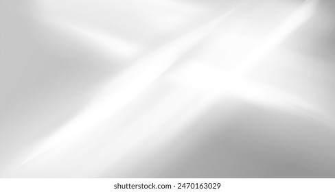 Glare from the sun's rays on the wall. Blurred shadows from leaves and plants in the room. Soft overlay of natural light. Abstract background for product presentation.Natural light layout.