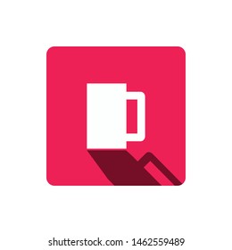 glas icon vector symbol template