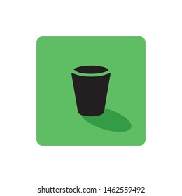 glas icon vector symbol template