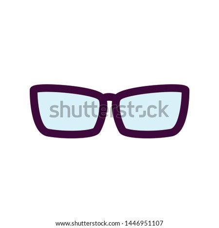 glasees icon. Logo element illustration. glasees design. colored collection. glasees concept. Can be used in web and mobile