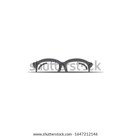 Glases icon Vector Illustration design Logo template