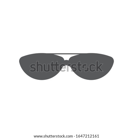 Glases icon Vector Illustration design Logo template