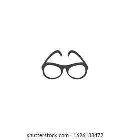 Glasess icon vector flat design