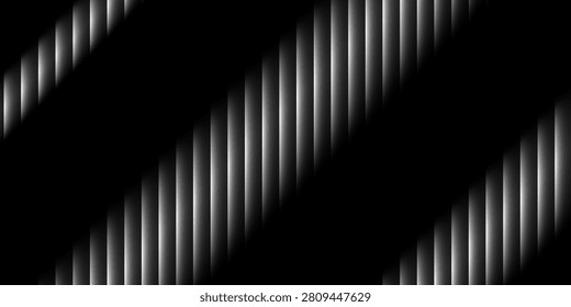 Glass abstract image with vertical lines forming a dynamic pattern in black and white  offering a bold visual impact and artistic flair.