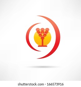 glass of alcoholic beverage icon
