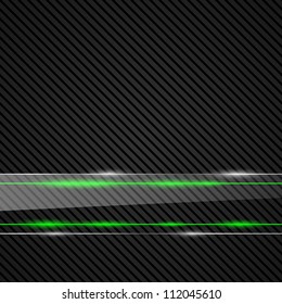 Glass background. Vector illustration.