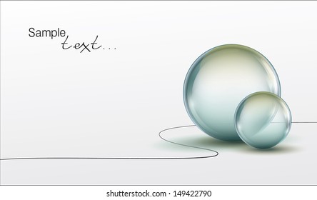 Glass balls, sphere