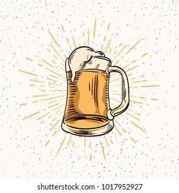 Glass of beer