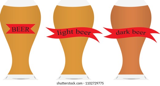 a glass of beer